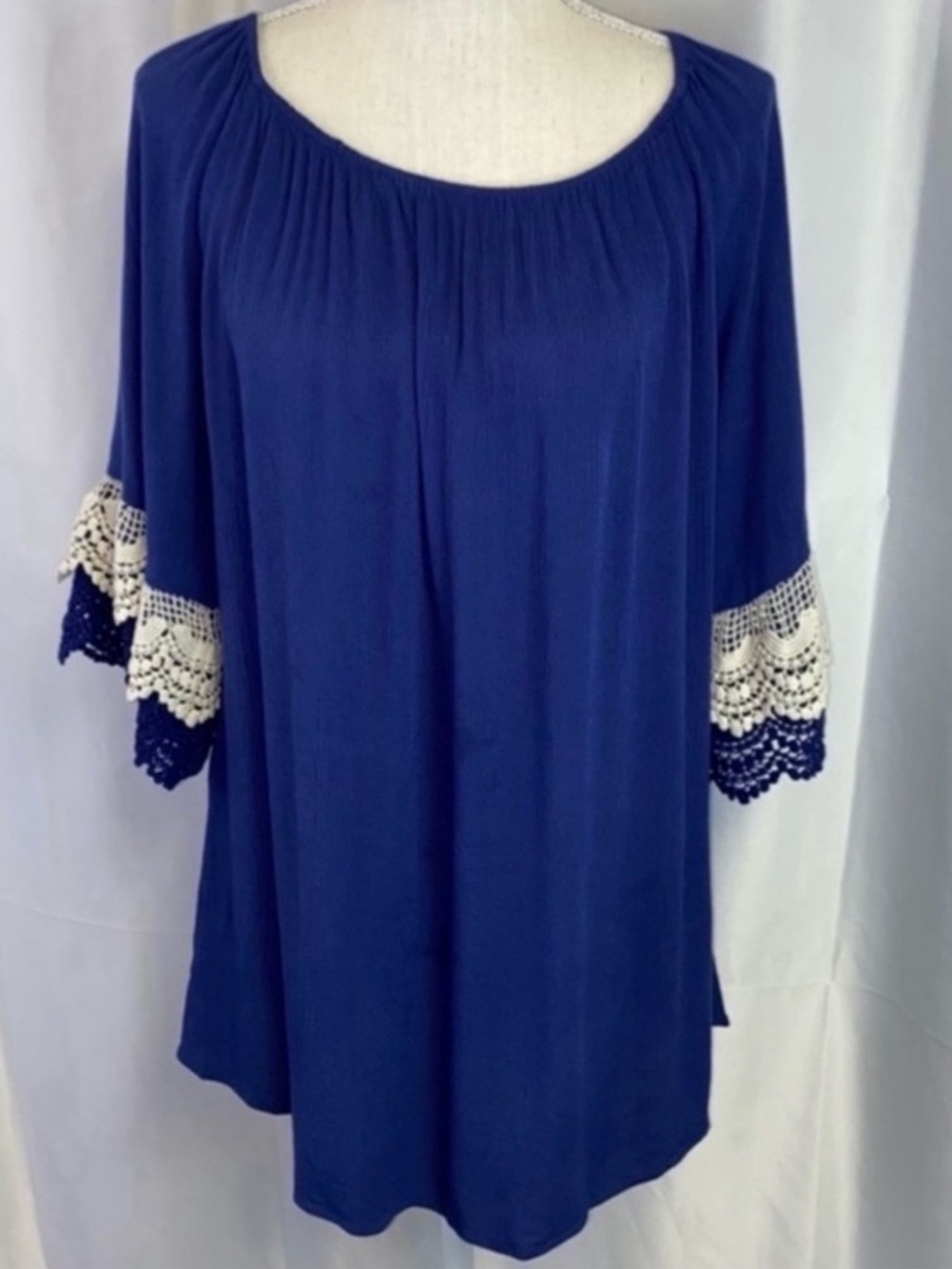 Royal Blue Umgee Size Large Blouse